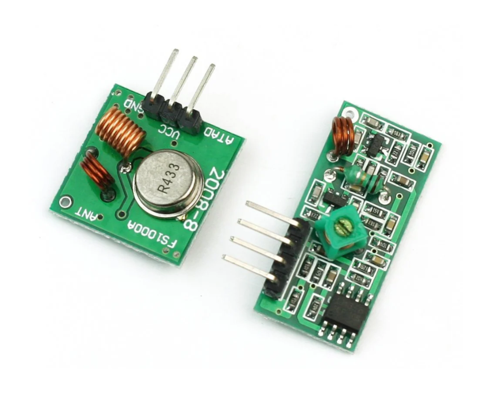 Modulo de radiofrecuencia RF de 433 MHz a 5V TX y RX