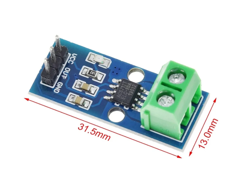 ACS712 Sensor de corriente 30A
