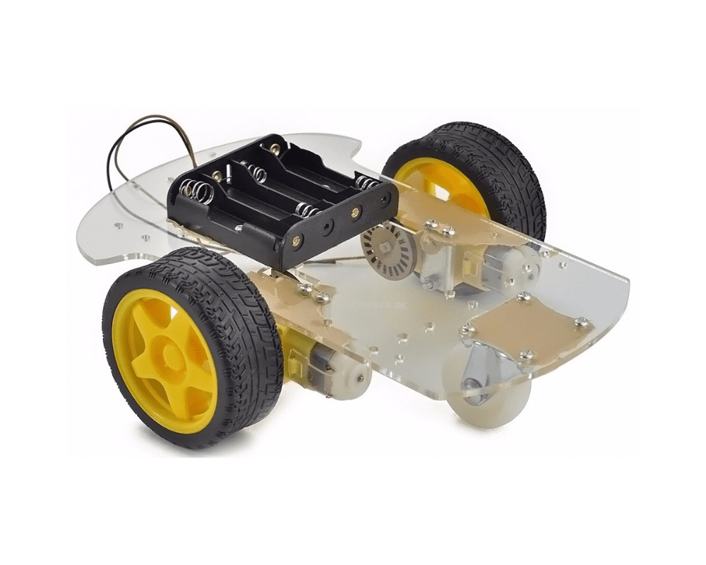 Kit de chasis para carro seguidor de línea (2 llantas)