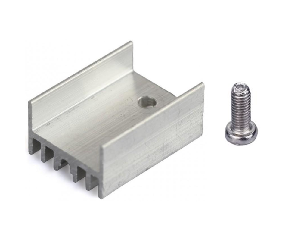 Disipador de Calor 20x15x10mm para TO-220