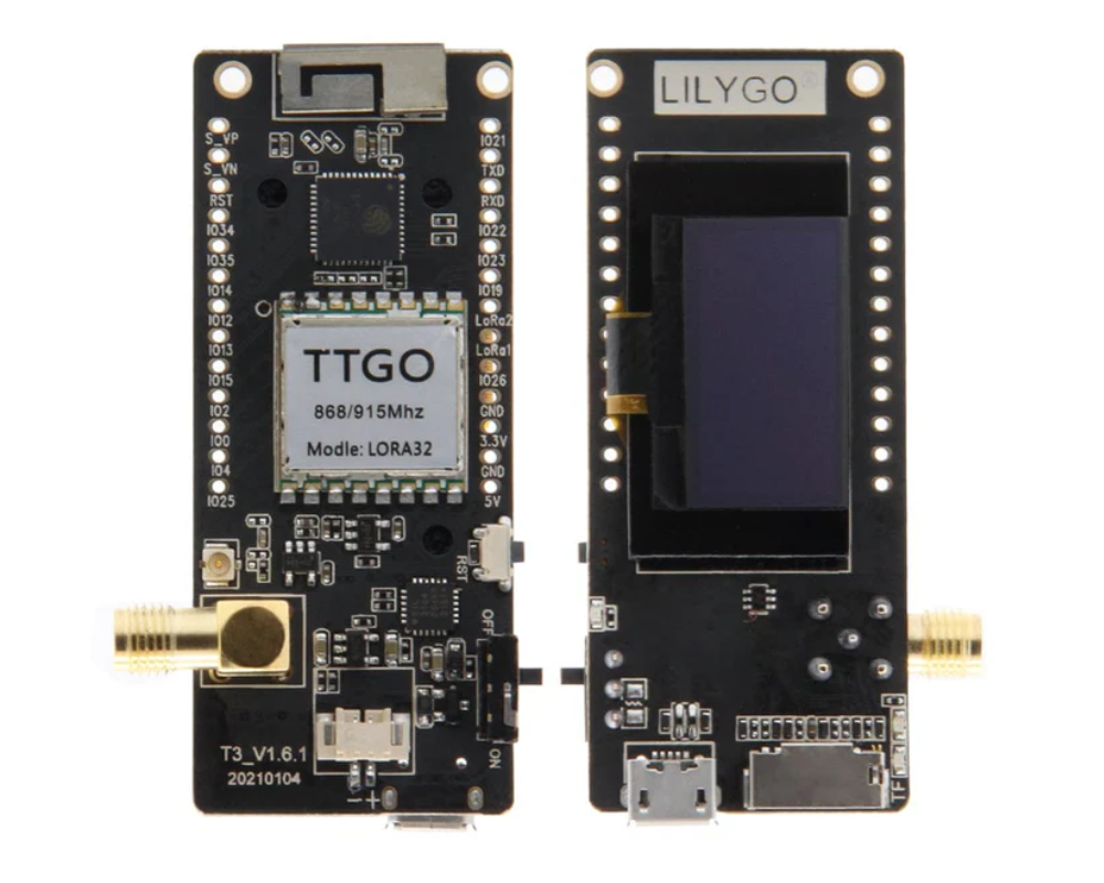 LoRa32 V2.1_1.6 Disaster-Radio SX1276 con antena 915MHz