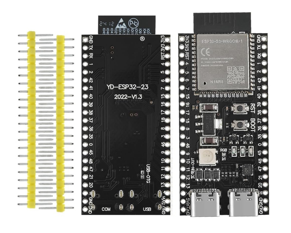 ESP32-S3-DevKitC 1 N16R8 WiFi + Bluetooth 5.0 Dual Tipo-C